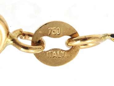 K14イエローゴールド！ITALY製！585刻印。本物14金！14KT14K美品