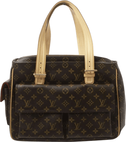 LOUIS VUITTON◇ミュルティ・プリシテ_モノグラム_BRW/PVC/BRW/モノグラム-