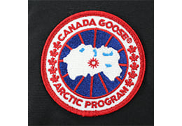 カナダグースのマークロゴ