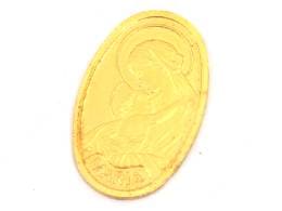 K24(24金)の聖母マリア金貨 2.5g