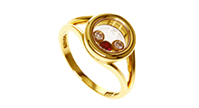 ショパールの金の指輪