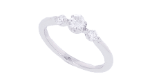 ポンテヴェキオのダイヤの婚約指輪