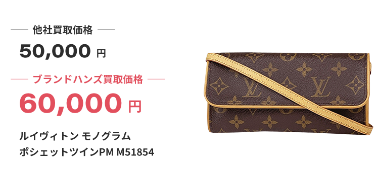 ポシェットツインPM・GM（ルイヴィトン）買取｜ブランドハンズ 
