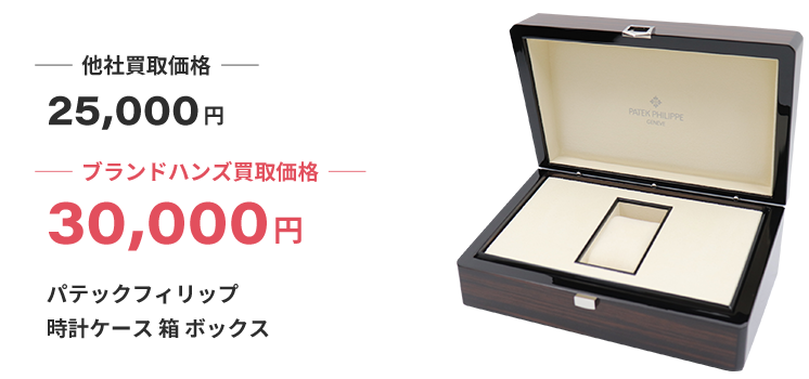 パテックフィリップの箱を買取｜高い買取価格のブランドハンズ