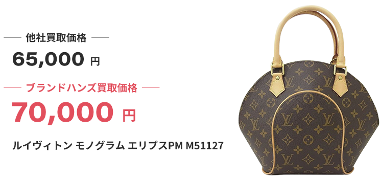 エリプス（ルイヴィトン）ハンドバッグ買取｜ブランドハンズ