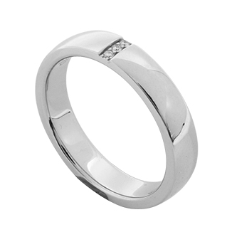 ハリーウィンストンのプラチナの結婚指輪マリッジリング