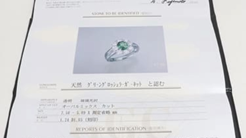 鑑別書なし