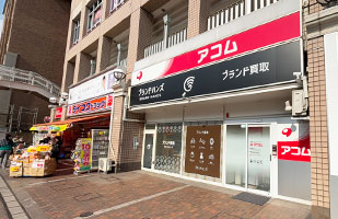 6JR西宮店への道順-すぐ右手にブランドハンズJR西宮店