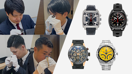 タグホイヤーのカレラカリブルトゥルービヨンの時計