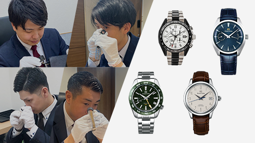 ブランドハンズの鑑定士とグランドセイコーの時計スプリングドライブ-SBGH