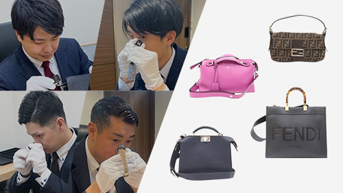 ブランドハンズの鑑定士とフェンディのバッグピーカブー-ズッカ-バイザウェイ-トートバッグ