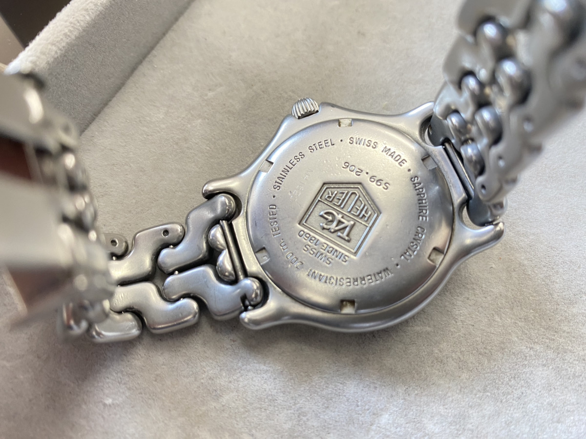 川西市で動かないタグホイヤーセルS99.206をお買取しました