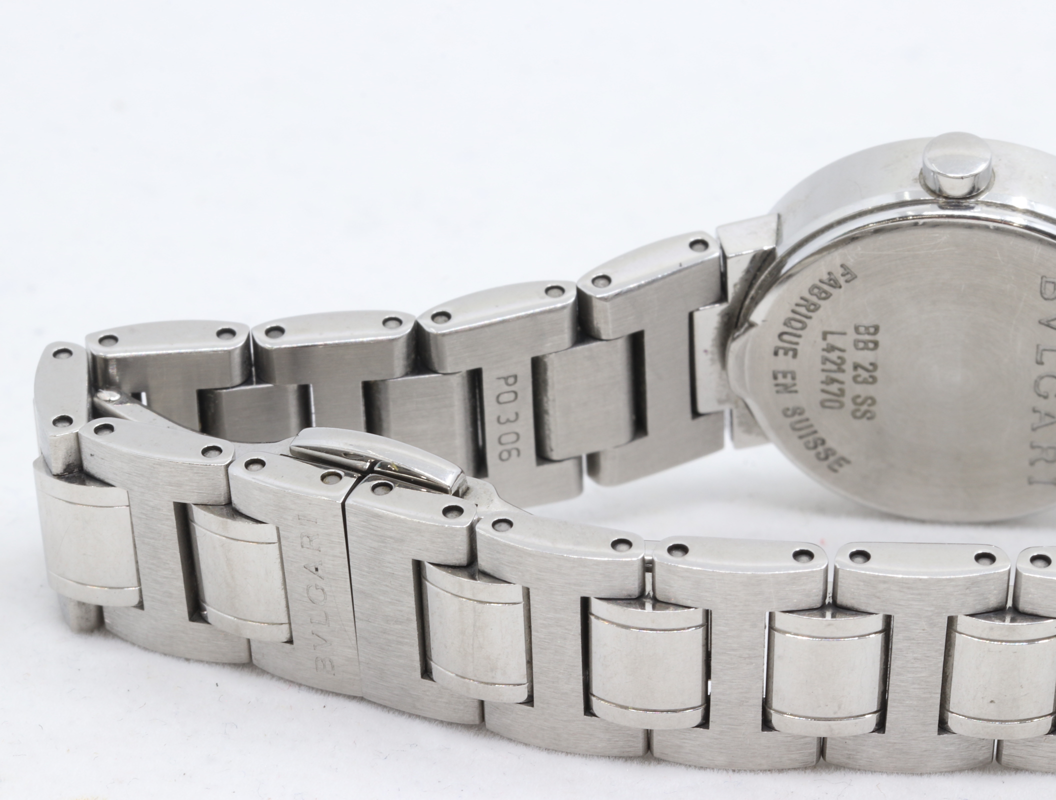 ブルガリブルガリブルガリ時計BB23SS12Pダイヤベルト
