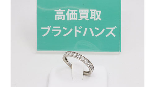 吹田江坂でPT950メレダイヤモンドリングをお買取りしました！