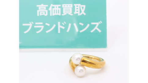 カルティエ750ペルラトワエモワリング