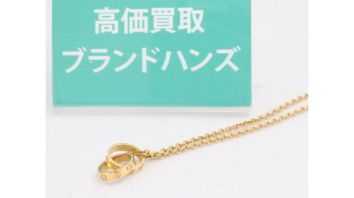 カルティエのベビーラブネックレス全体