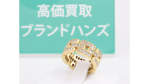 カルティエのマイヨンパンテールリング全体