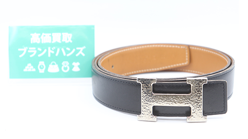 ブランドハンズ神戸三宮店で買取したエルメスHベルトボックスカーフ
