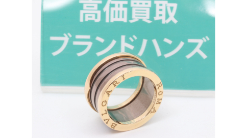 ブルガリのビーゼロワンローマリング