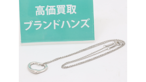 ティファニーオープンハートネックレス