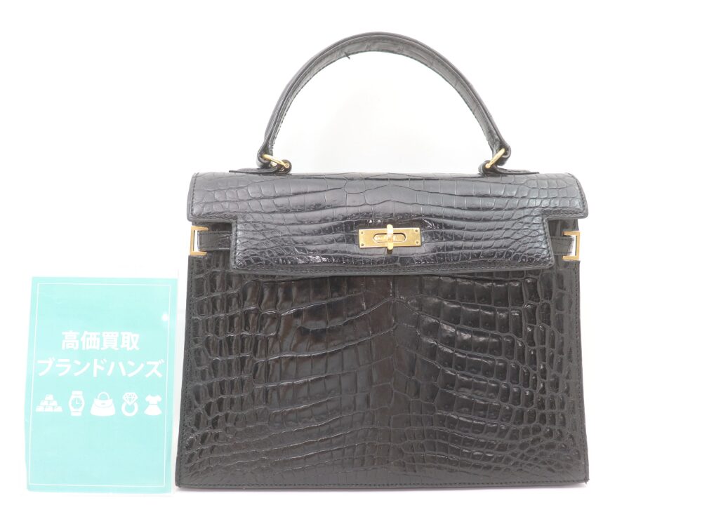 宝塚市でモラビトのスカラクロコダイルハンドバッグを買取しました