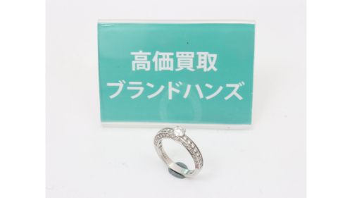 ブルガリPt950グリフダイヤリング