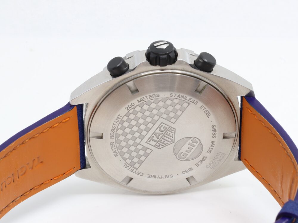 タグホイヤーのフォーミュラ1裏蓋