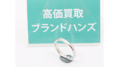 京都四条河原町で4℃のプラチナPT950リングを買取しました！