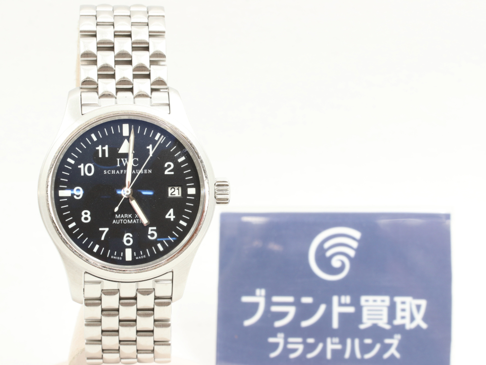 IWCのパイロットウォッチ正面