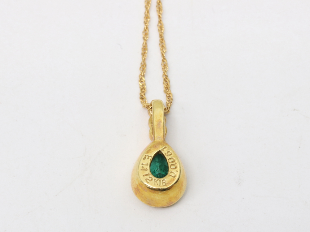 K18 エメラルド、K18ミラーカット ネックレス trim_fce_item672c8817407bb.jpg