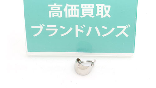 PT900 プラチナ900 ピアス片方 全体
