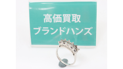 PT900 プラチナ900 リング枠 全体