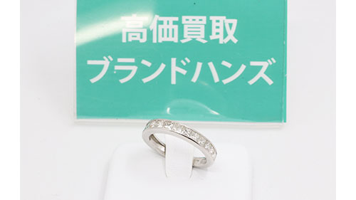 PT950(プラチナ950)ダイヤモンドリング全体