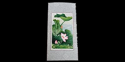 中国切手蓮の花