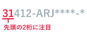 フォクシー型番法則