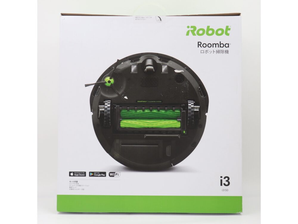 アイロボットルンバi3ブラックi3150掃除機背面