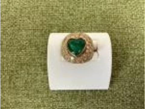エメラルドダイヤリングE2.23ct