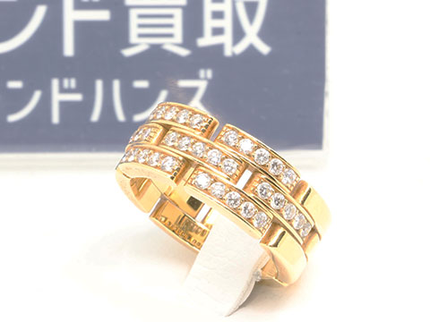 カルティエK18パンテールリング