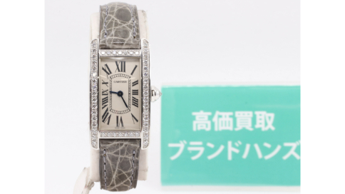 カルティエタンクアメリカンSM2489