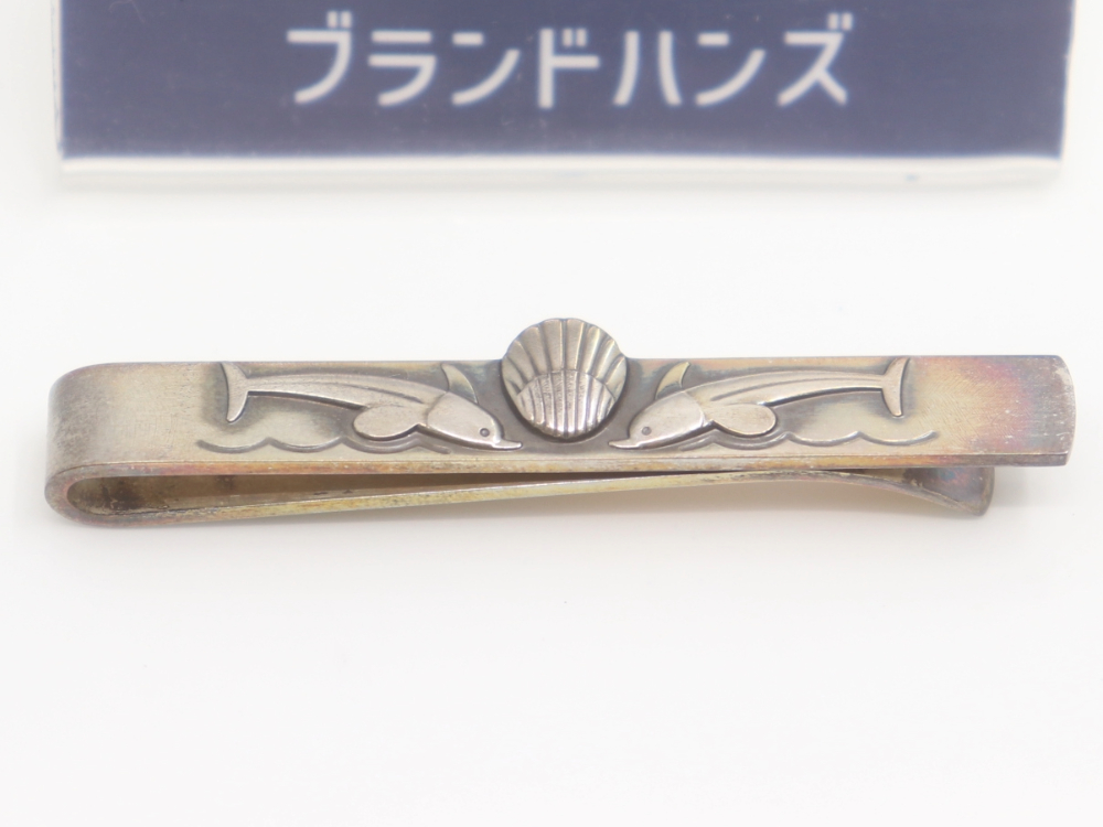 ジョージジェンセンの銀製ネクタイピン全体