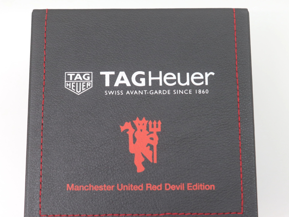 タグホイヤーのマンチェスターユナイテッド 空き箱保証書表