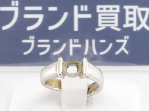 ダイヤを外したPT900リング