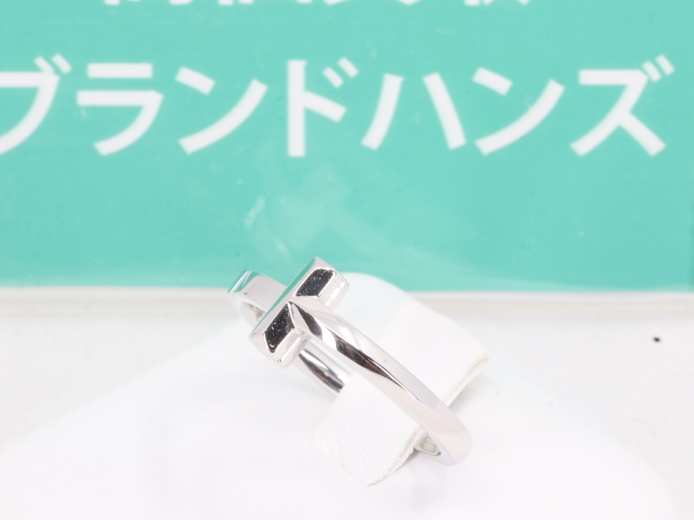ティファニーのTワンナローリング正面