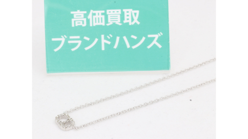 ディオールのCDロゴネックレス