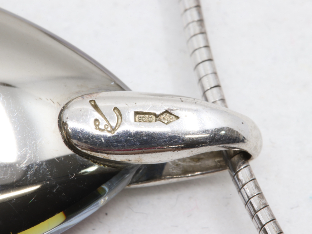 バカラのSV925ネックレス刻印