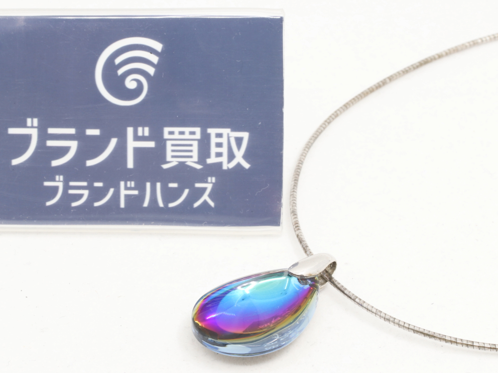バカラのSV925ネックレス正面