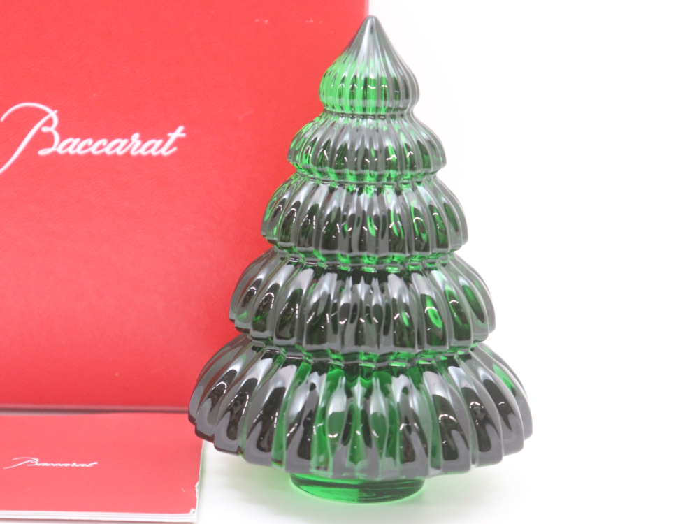 バカラクリスマスツリー全体