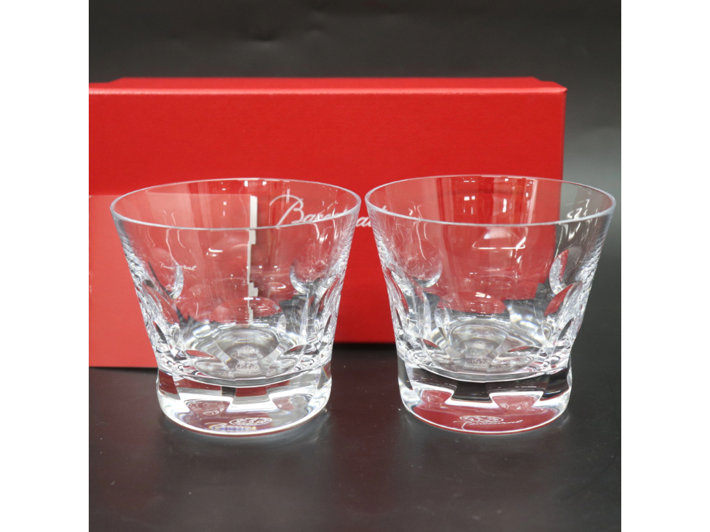 バカラベルーガロックグラス2客全体