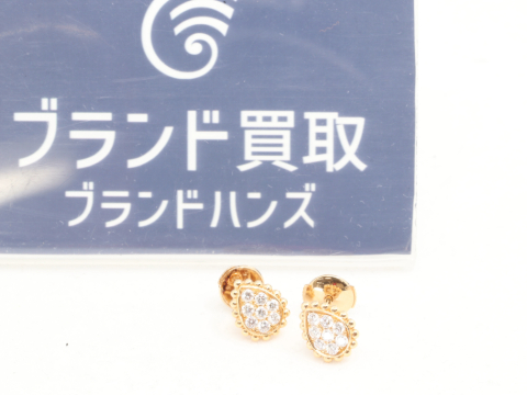 ブシュロンK18セルパンボエムピアス