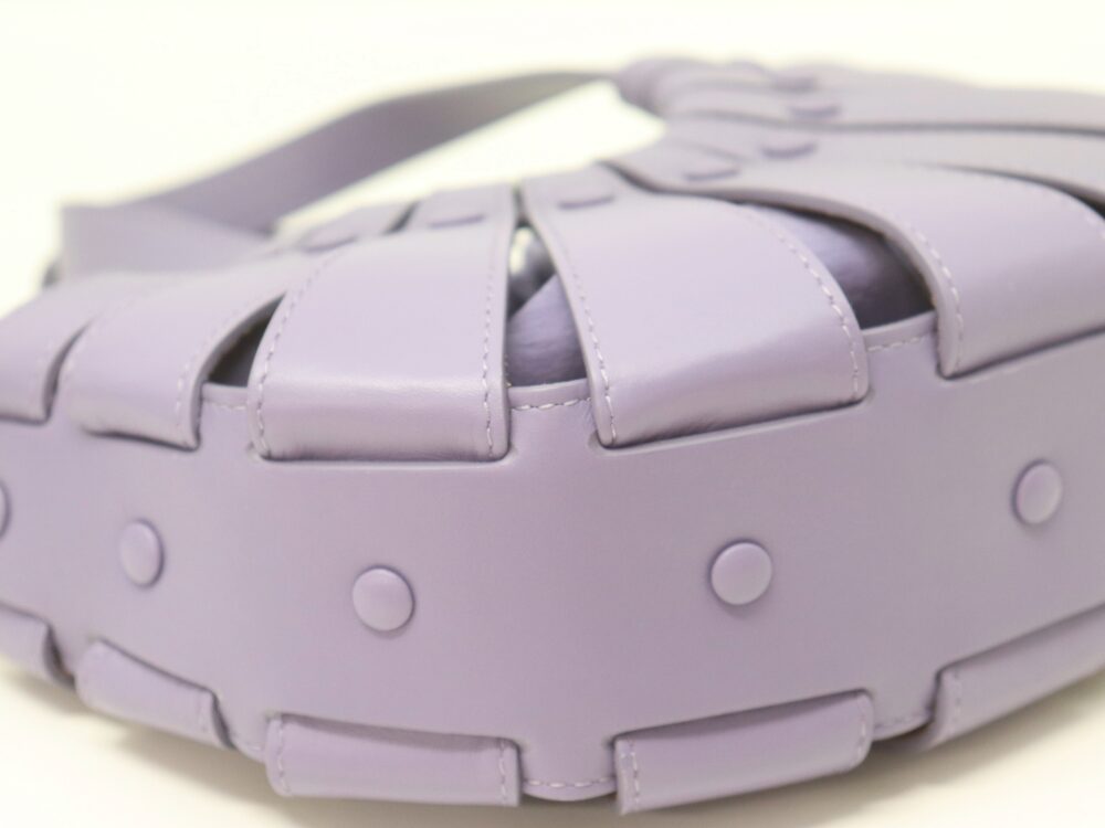 ボッテガシェル2WAYハンドバッグ角
